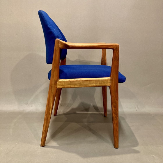 Image 1 of Suite van 4 Scandinavisch Design Fauteuils 1950.