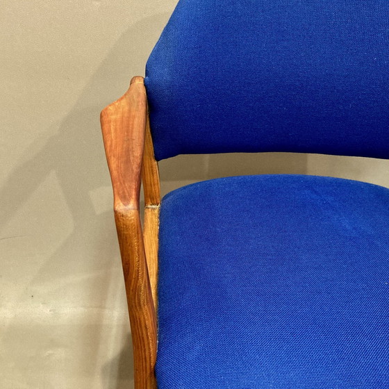 Image 1 of Suite van 4 Scandinavisch Design Fauteuils 1950.