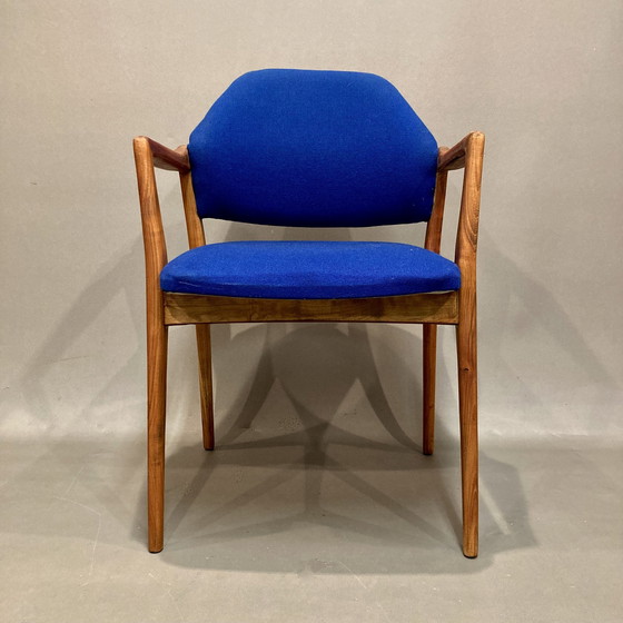 Image 1 of Suite van 4 Scandinavisch Design Fauteuils 1950.