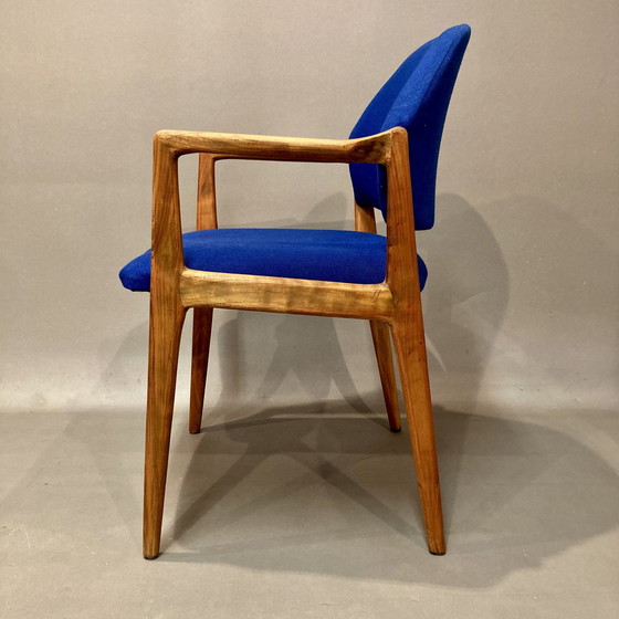 Image 1 of Suite van 4 Scandinavisch Design Fauteuils 1950.