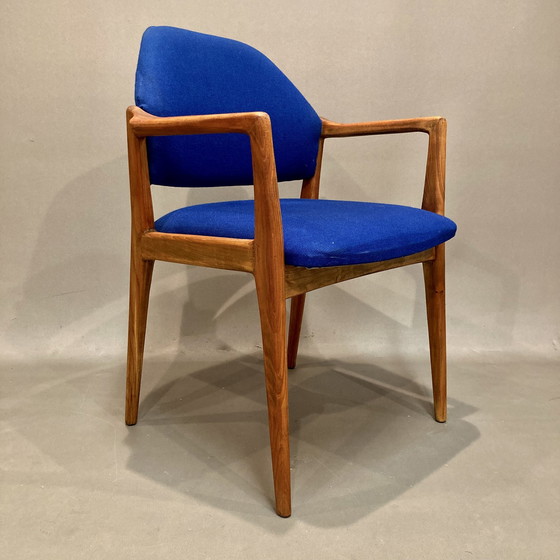 Image 1 of Suite van 4 Scandinavisch Design Fauteuils 1950.