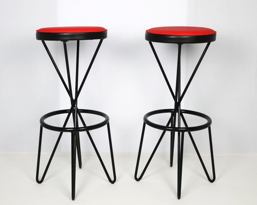 2x Thonet krukken