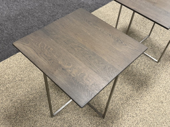 Image 1 of 2 Bert plantagie Ruby bijzettafels eiken hout