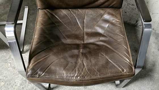 Image 1 of Paar fauteuils van Rudolf Bernd Glatzel voor Walter Knoll, 1970