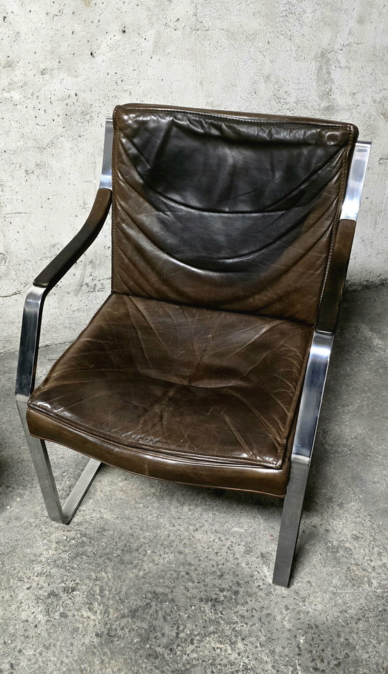 Image 1 of Paar fauteuils van Rudolf Bernd Glatzel voor Walter Knoll, 1970