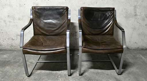 Paar fauteuils van Rudolf Bernd Glatzel voor Walter Knoll, 1970