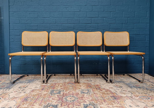 4x Vintage Cesca Stoelen