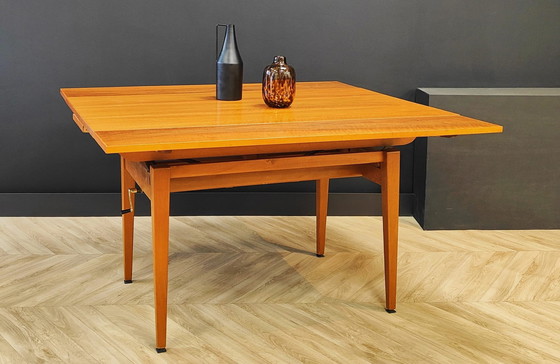 Image 1 of Vintage uitschuifbare eettafel