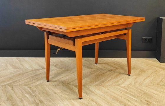 Image 1 of Vintage uitschuifbare eettafel