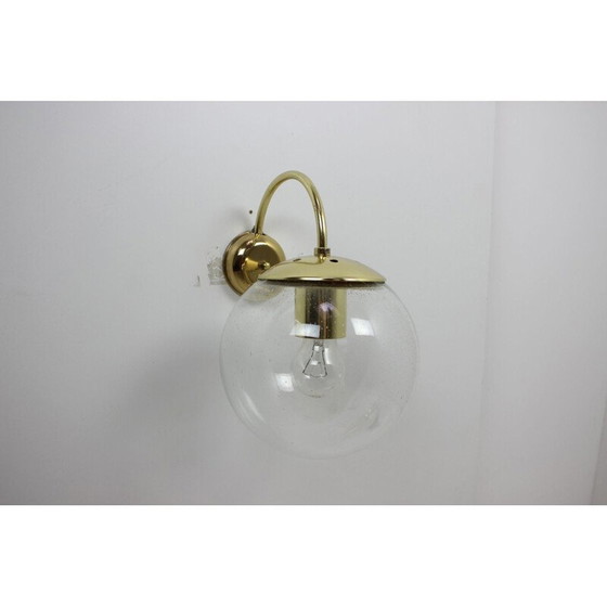 Image 1 of Paar vintage messing wandlampen van Kamenicky Senov, Tsjecho-Slowakije 1970