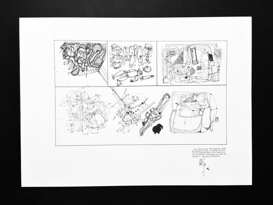 Image 1 of Hans Epp ( 1925-1985 ) Prachtige tekening uit 1982