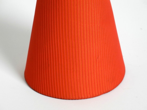 Image 1 of Prachtige Zeer Zeldzame Originele Mid Century Moderne Messing Driepoot Tafellamp