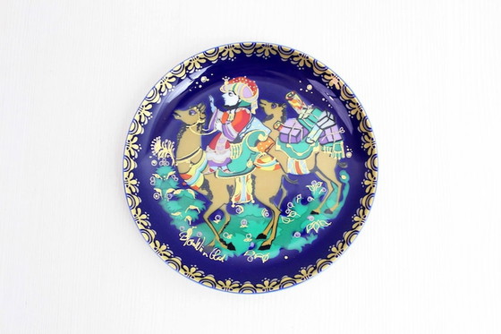 Image 1 of Decoratief bord Björn Wiinblad "Sindbad de zeeman" Rosenthal