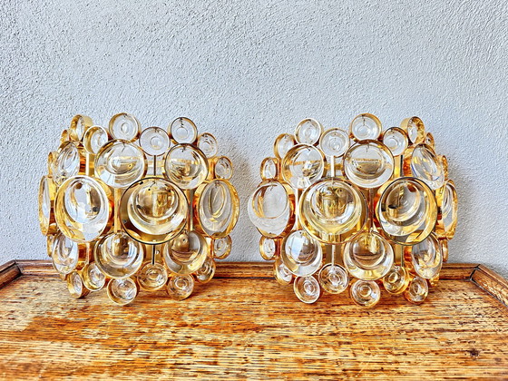 Image 1 of 2x Vintage PALWA wandlamp