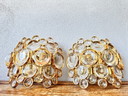 2x Vintage PALWA wandlamp