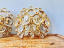 2x Vintage PALWA wandlamp