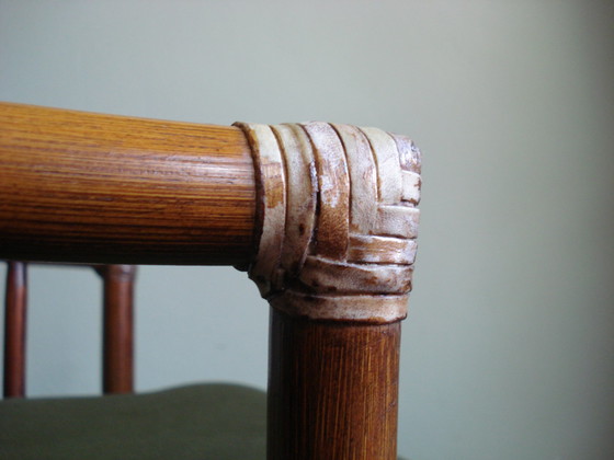 Image 1 of 3x McGuire Vintage Rotan Barkrukken