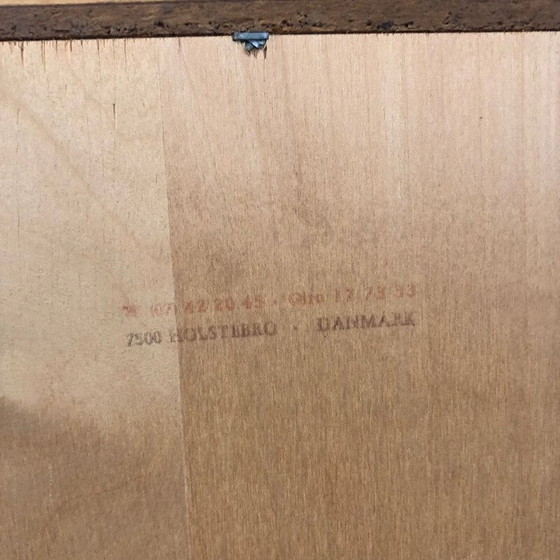 Image 1 of Vintage ladekast van rozenhout en beukenhout van Gunnar Falsig, 1960