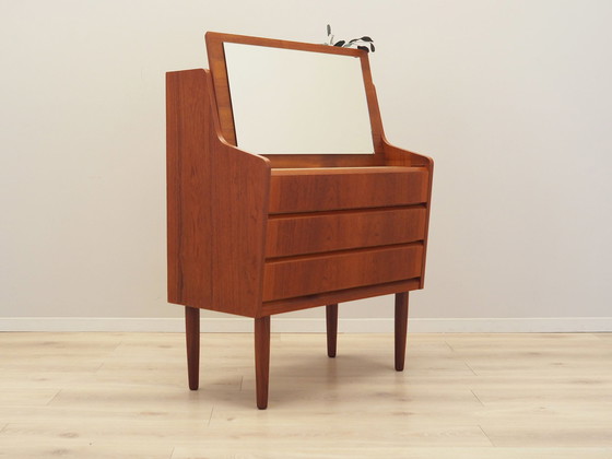 Image 1 of Teakhouten secretaire, Deens ontwerp, 1970S, Productie: Denemarken