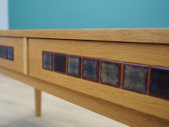 Image 1 of Essenhouten console, Deens ontwerp, 1970S, Productie: Denemarken