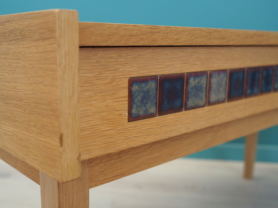 Image 1 of Essenhouten console, Deens ontwerp, 1970S, Productie: Denemarken