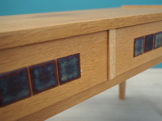 Image 1 of Essenhouten console, Deens ontwerp, 1970S, Productie: Denemarken