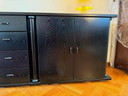 Vintage Dressoir. Massief Hout.