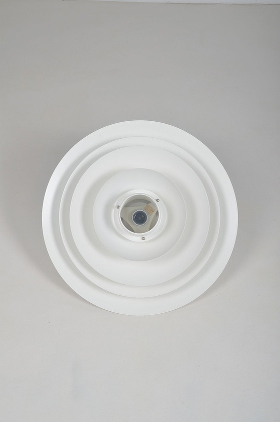 Image 1 of Deense XL hanglamp 52580 vervaardigd door Form-Light, jaren '80