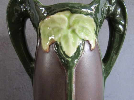 Image 1 of 2x Art Nouveau Vaasjes