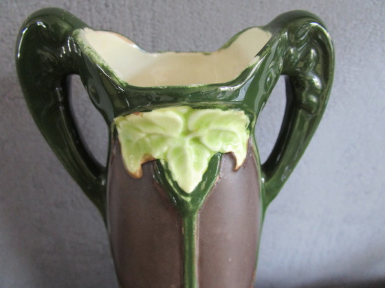 Image 1 of 2x Art Nouveau Vaasjes