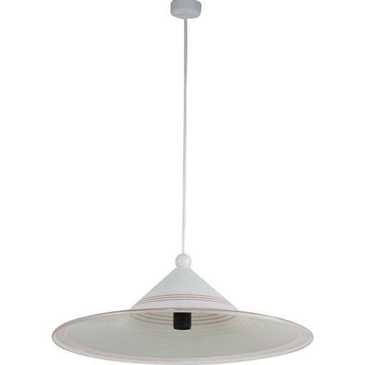 Hanger vintage Rode streep vorm Space-age Italiaans 1970