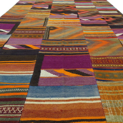 Kelim Patchwork - 301 X 205 Cm - In Ongebruikte Staat