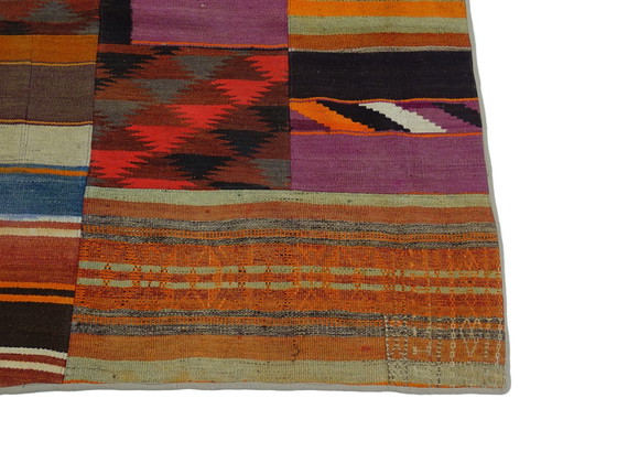 Image 1 of Kelim Patchwork - 301 X 205 Cm - In Ongebruikte Staat