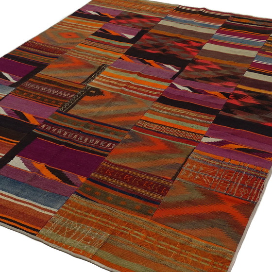 Image 1 of Kelim Patchwork - 301 X 205 Cm - In Ongebruikte Staat