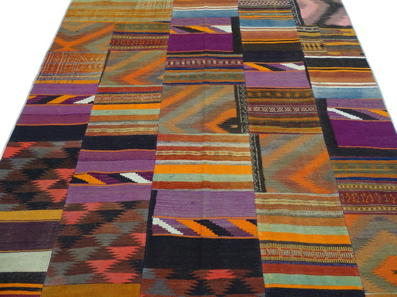 Image 1 of Kelim Patchwork - 301 X 205 Cm - In Ongebruikte Staat