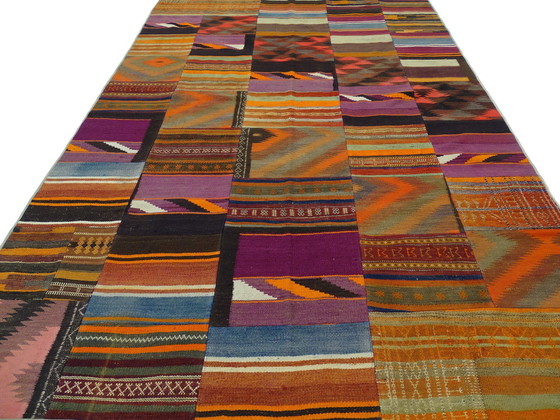 Image 1 of Kelim Patchwork - 301 X 205 Cm - In Ongebruikte Staat