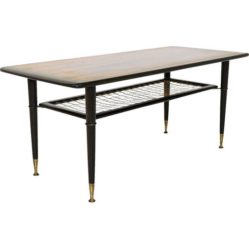 Vintage palissander salontafel, Zweden 1950