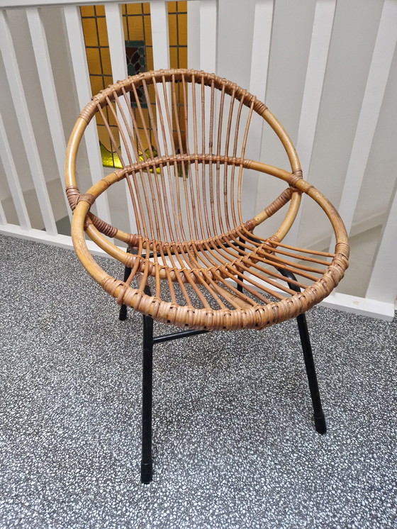 Image 1 of Rotan stoeltje / fauteuil