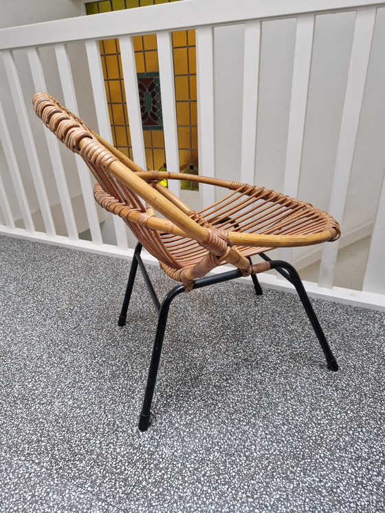 Image 1 of Rotan stoeltje / fauteuil