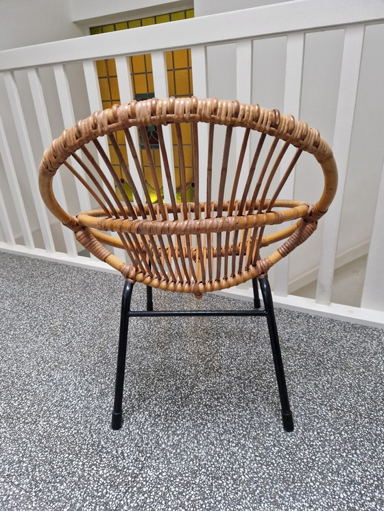 Image 1 of Rotan stoeltje / fauteuil