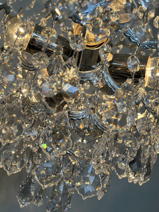 Image 1 of Cristallstrass design kroonluchter hanglamp Chrome kristal kristallen 