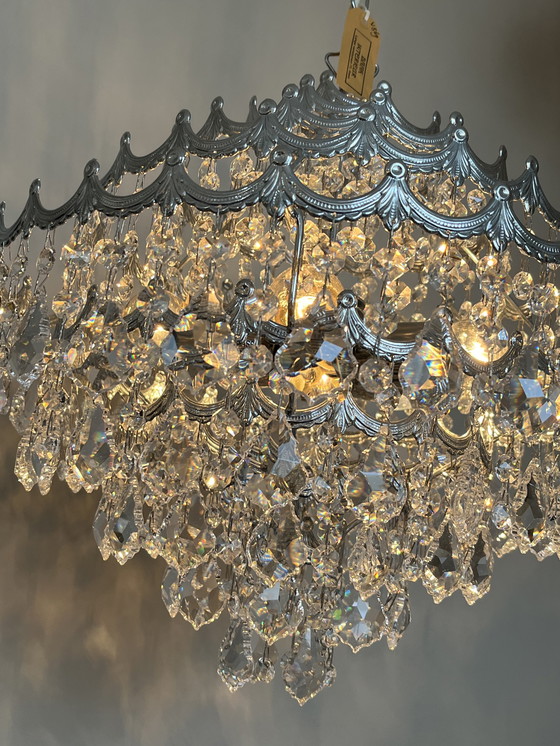 Image 1 of Cristallstrass design kroonluchter hanglamp Chrome kristal kristallen 