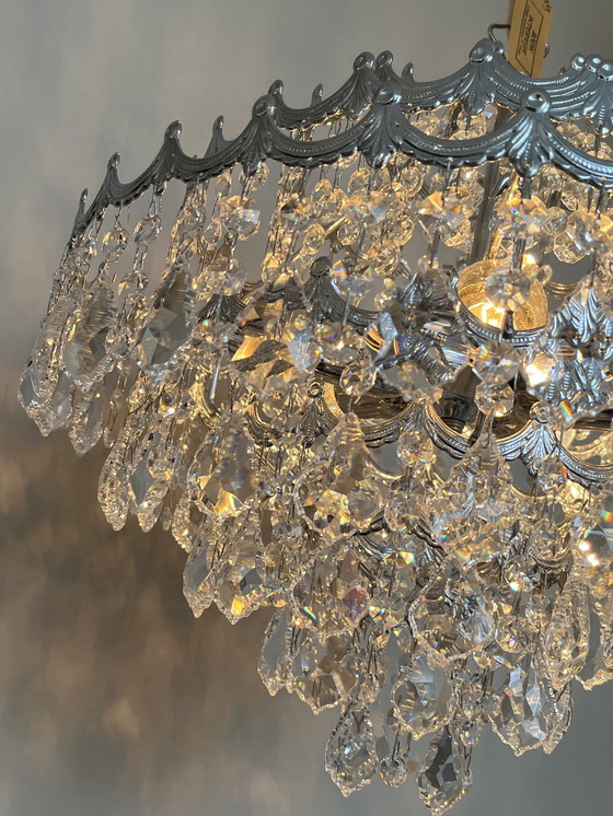 Image 1 of Cristallstrass design kroonluchter hanglamp Chrome kristal kristallen 