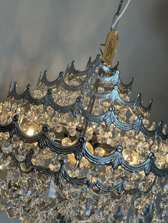 Image 1 of Cristallstrass design kroonluchter hanglamp Chrome kristal kristallen 