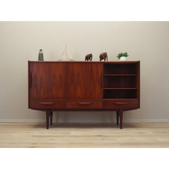 Image 1 of Vintage teakhouten highboard van Es Møbler, 1970