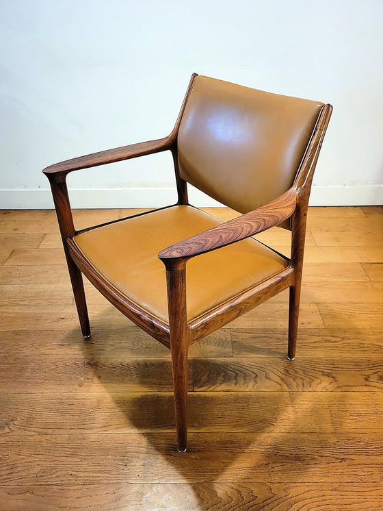 Image 1 of Torbjorn Afdahl Elton Fauteuil Voor Nesjestranda, Noorwegen 1960