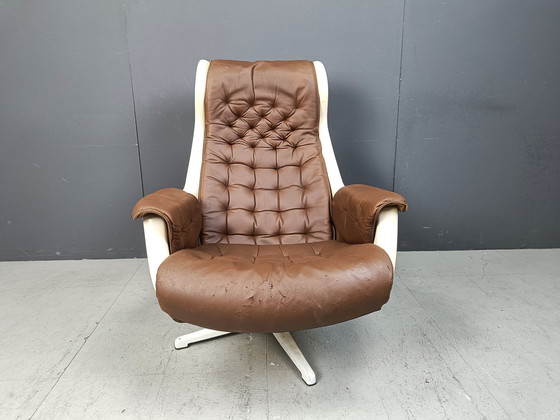 Image 1 of Mid Century Space Age Galaxy fauteuil van Alf Svensson voor Dux, 1968