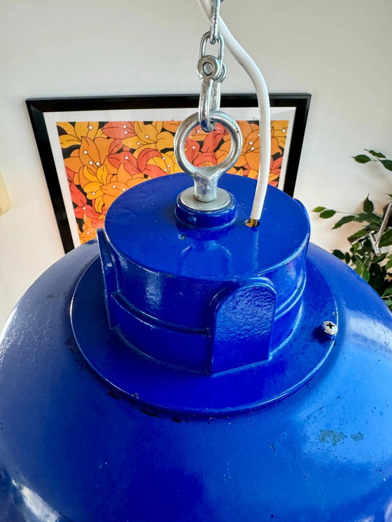 Image 1 of Industriële Hanglamp Art Deco Geëmailleerd Antiek Fabriekslamp Vintage Bauhaus Retro Verlichting Loft