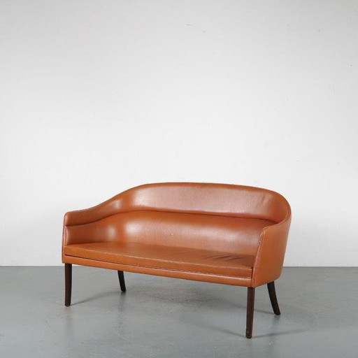 Zeldzame Ole Wanscher Sofa voor J. Jeppesen, Denemarken 1950