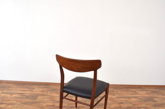 Image 1 of Mid Century Teakhouten Eetkamerstoelen Door Gustav Herkströter Voor Lübke, 1960S, Set Van 4